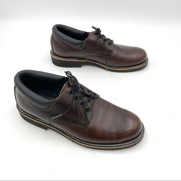 Broken Homme Reyes Oxford Leather Shoes Vibram Soles - Picture 8 of 8